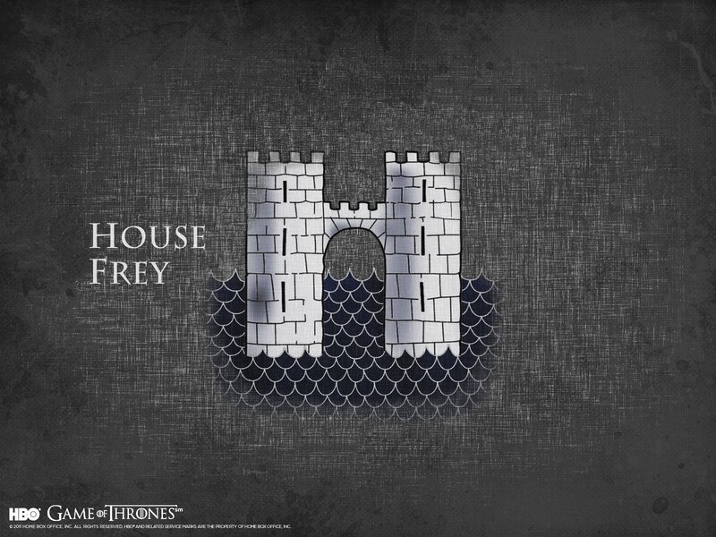 House Frey emblem from Game of Thrones