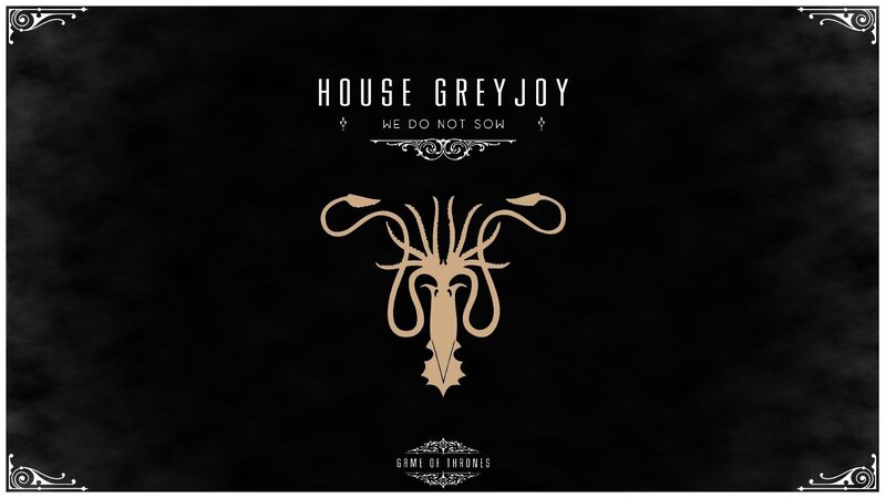 House Greyjoy banner