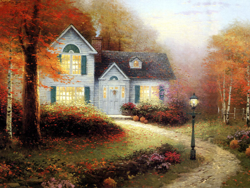 House in Autumn