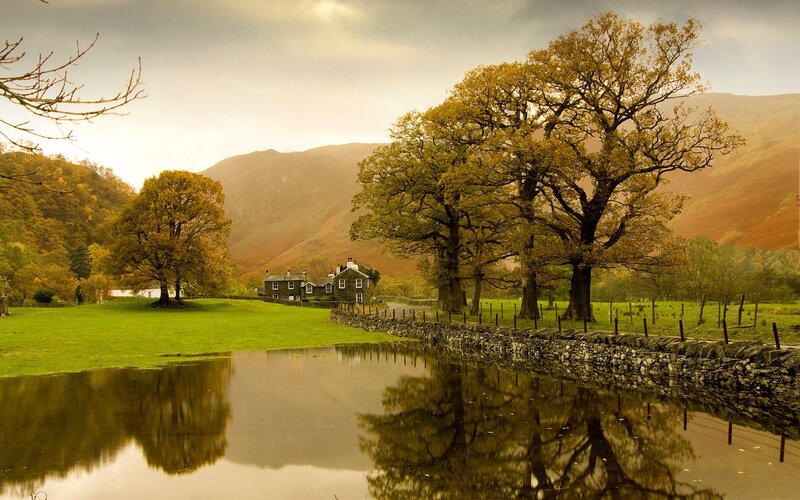 House in Autumn Valley