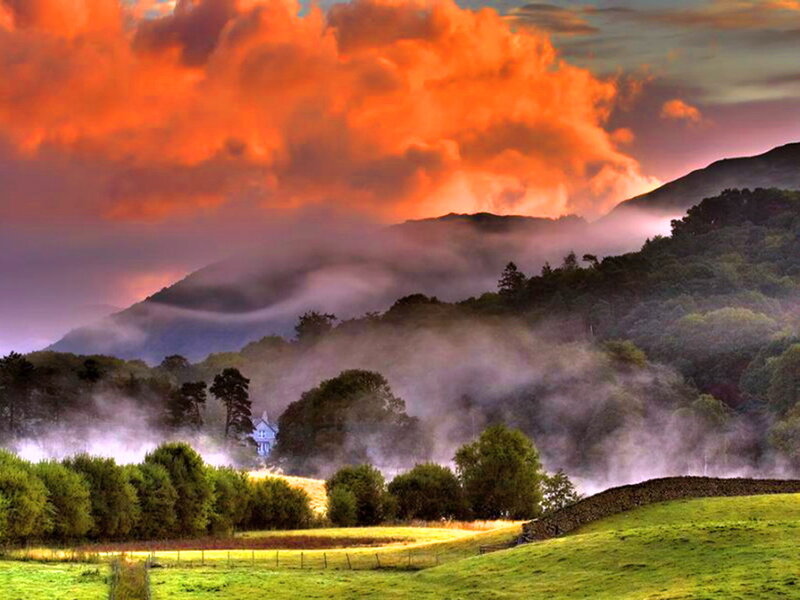 House in Misty Valley
