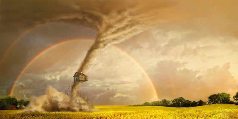 House in Tornado