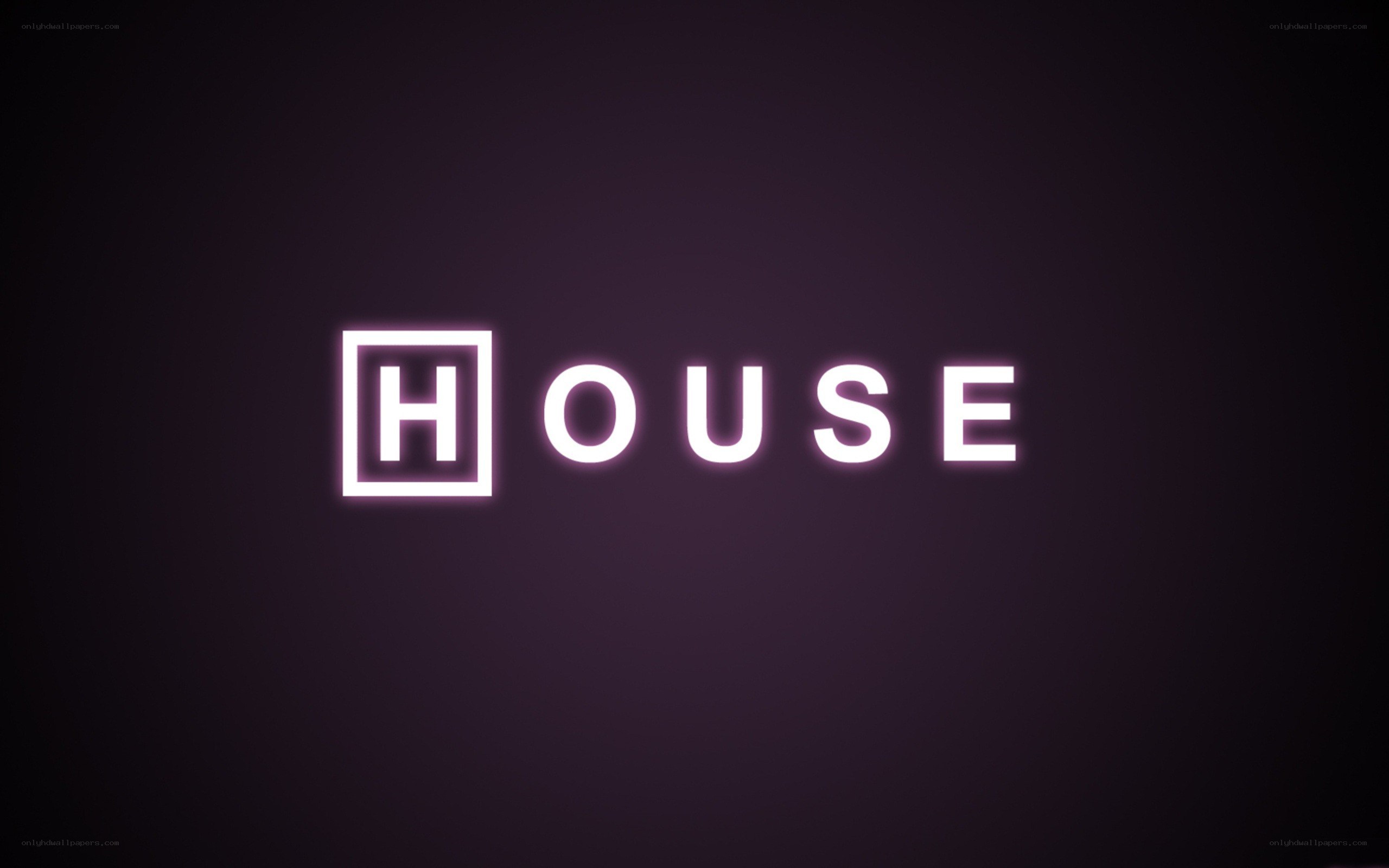 House logo on dark background