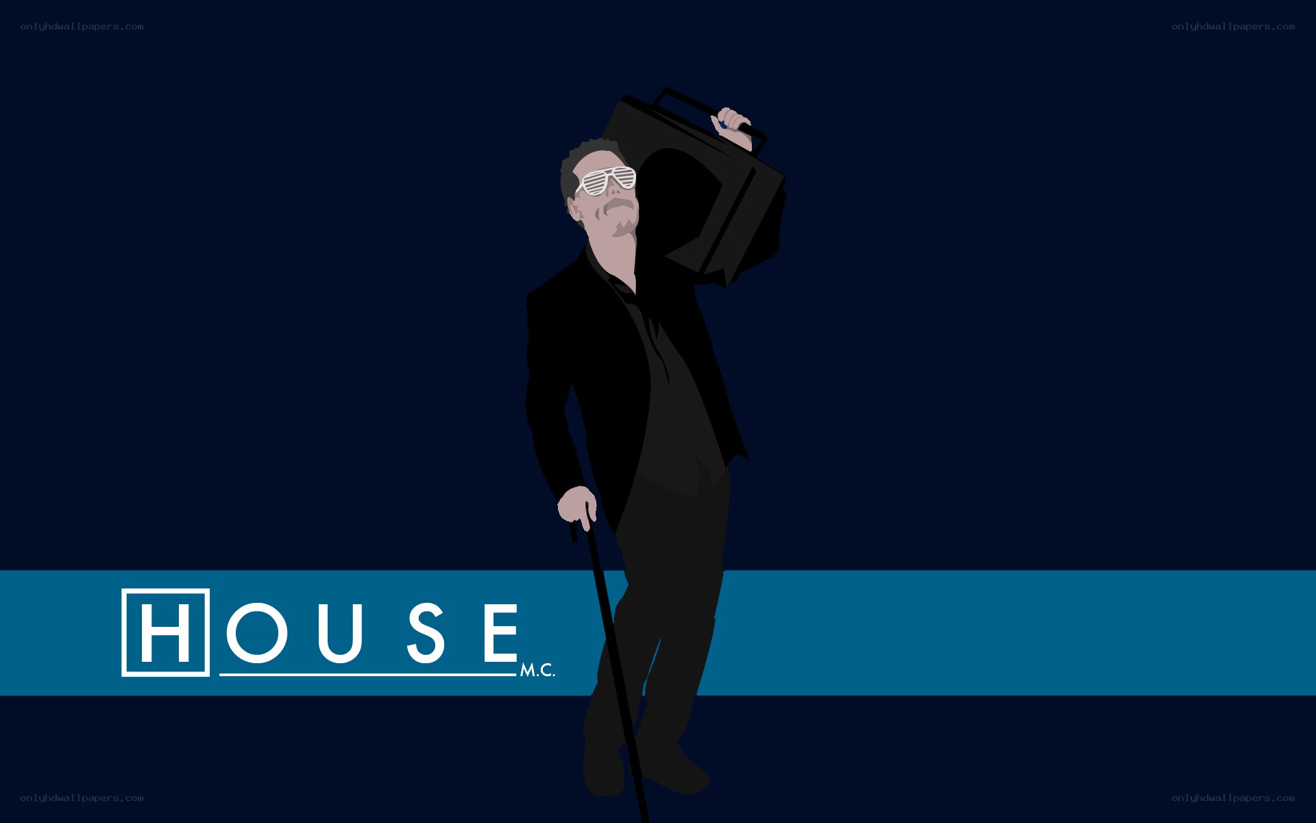 House M.C. character illustration