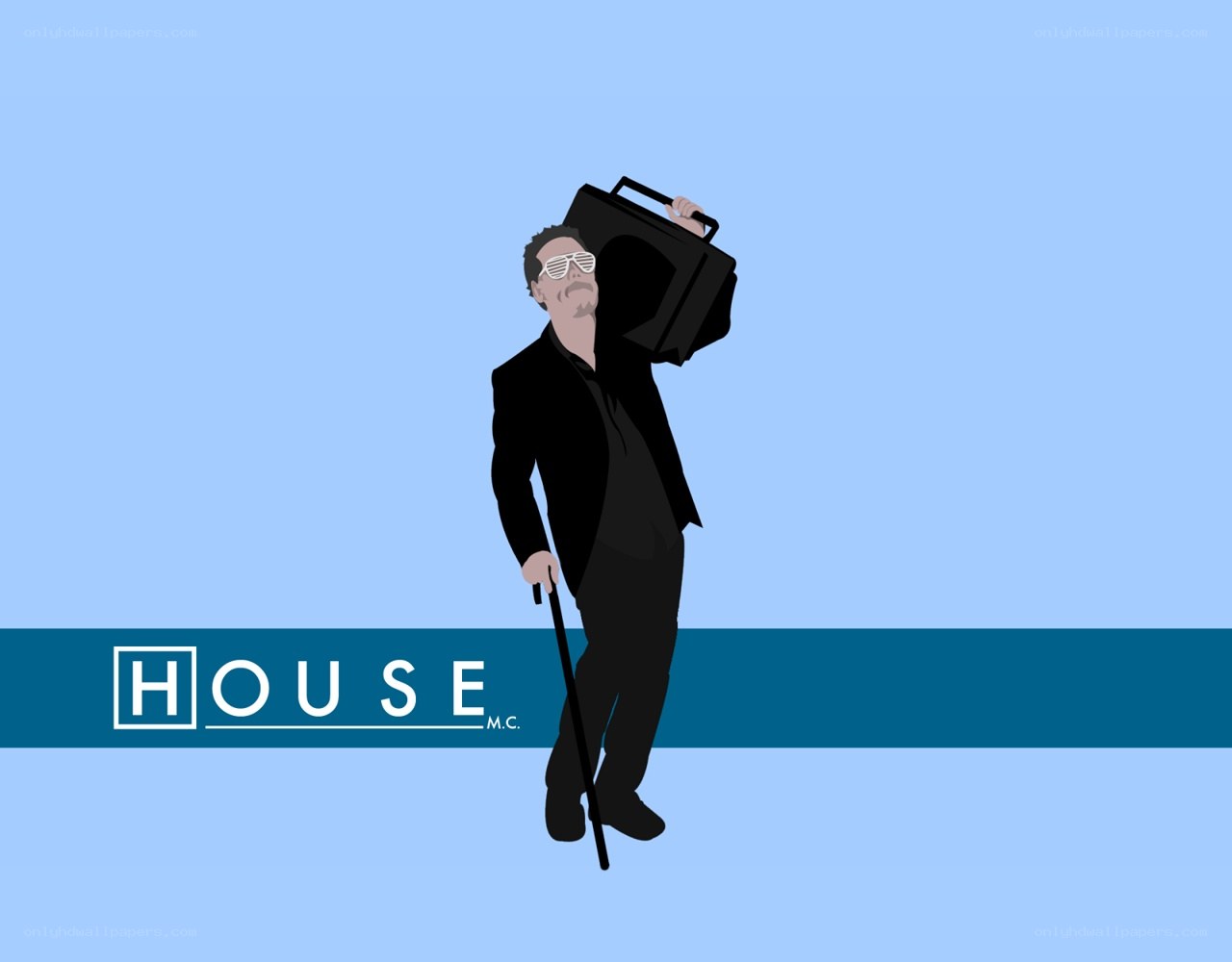 House M.C. logo illustration