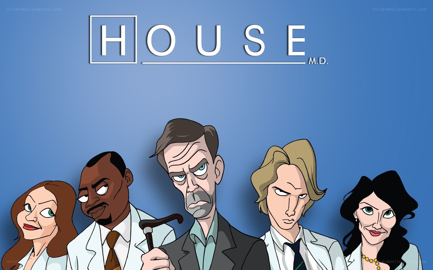 House M.D. cartoon characters