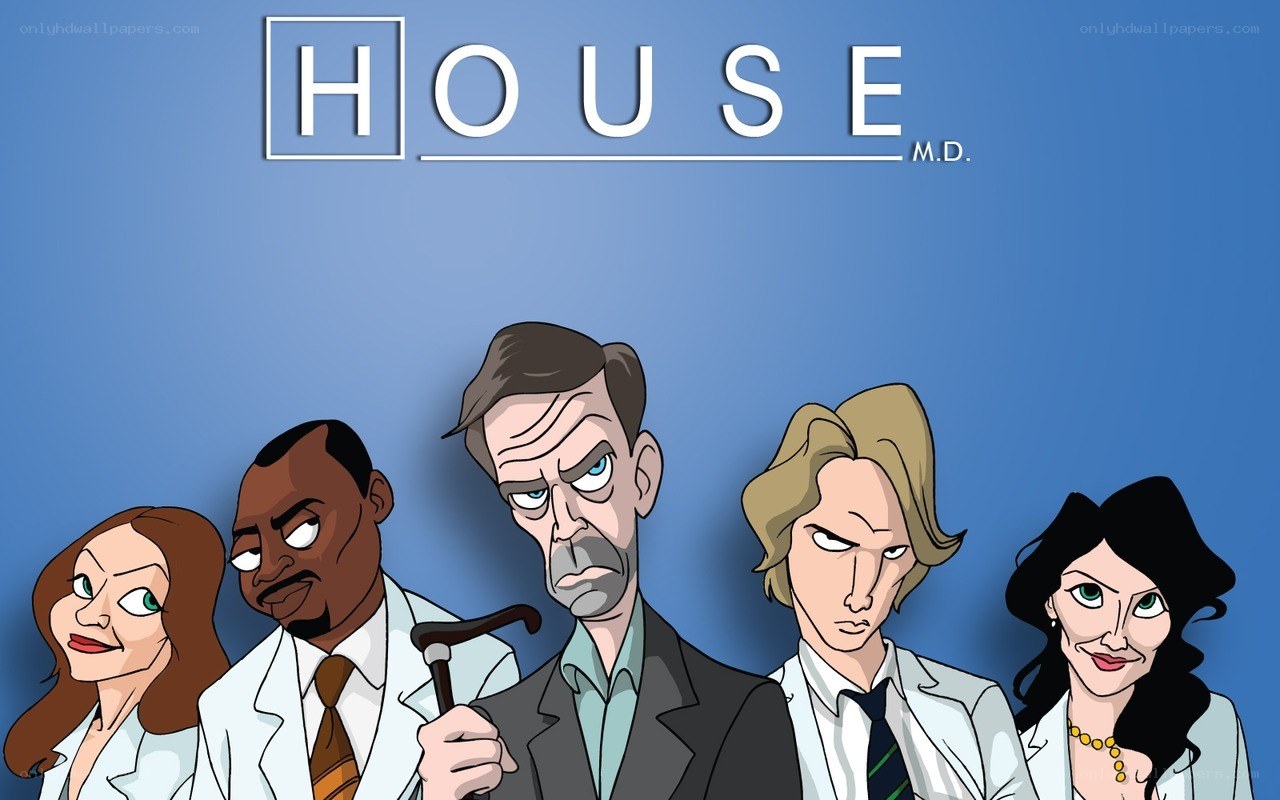 House M.D. cartoon characters