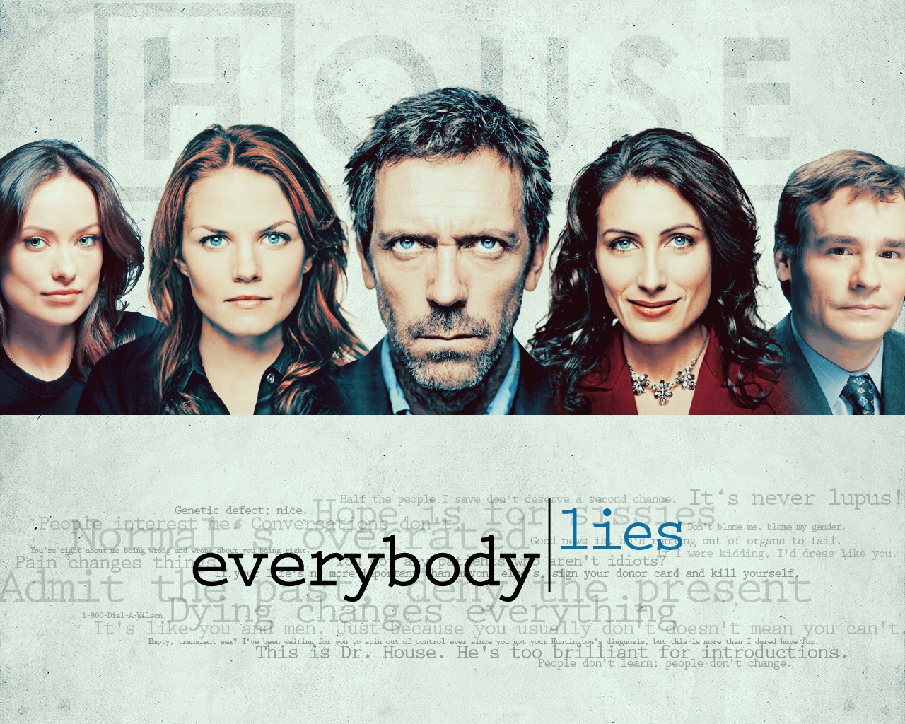 House M.D. cast poster