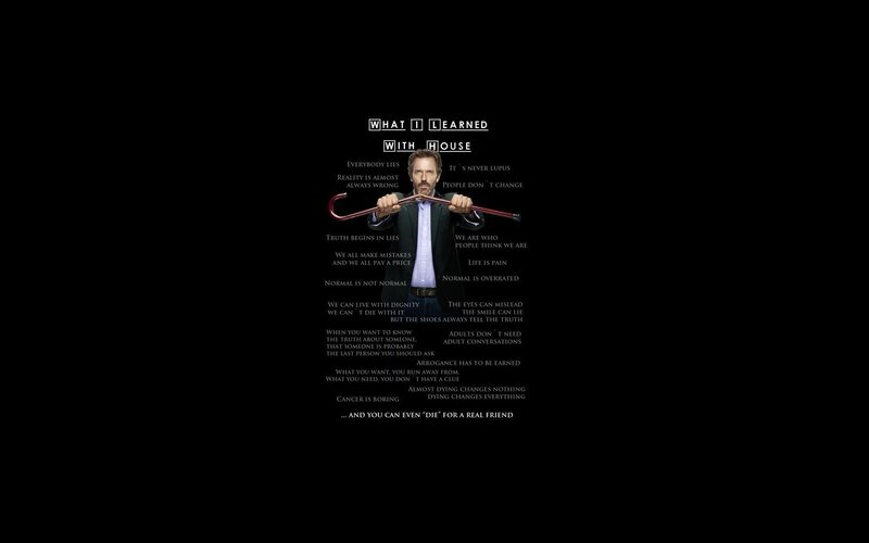 House M.D. life lessons