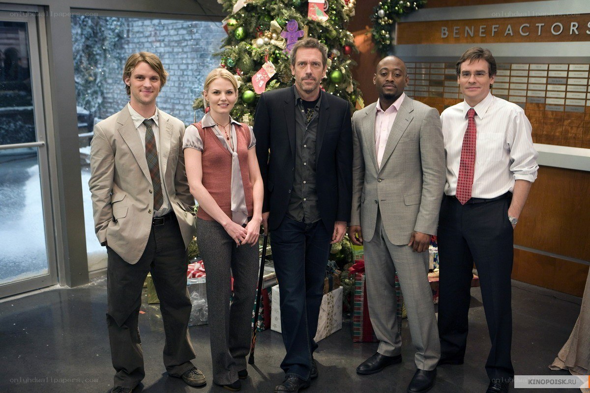 House MD cast at Christmas