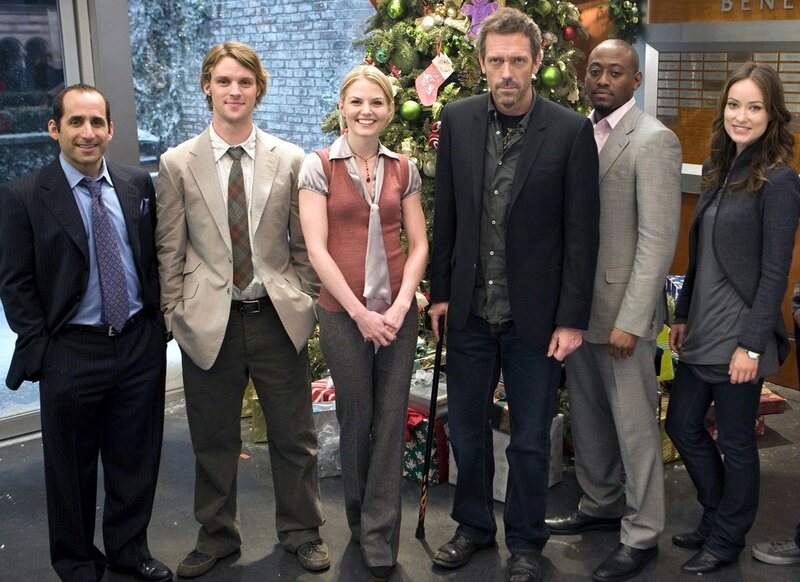 House MD cast holiday photo