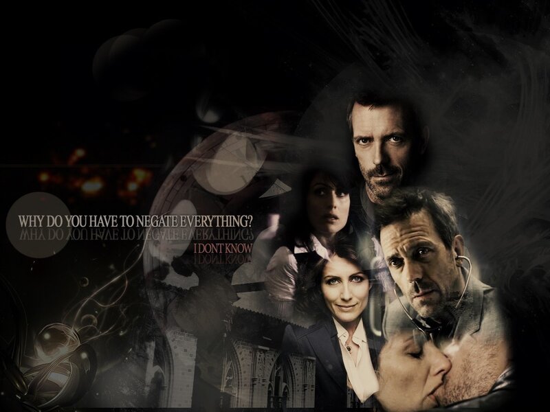 House MD character collage