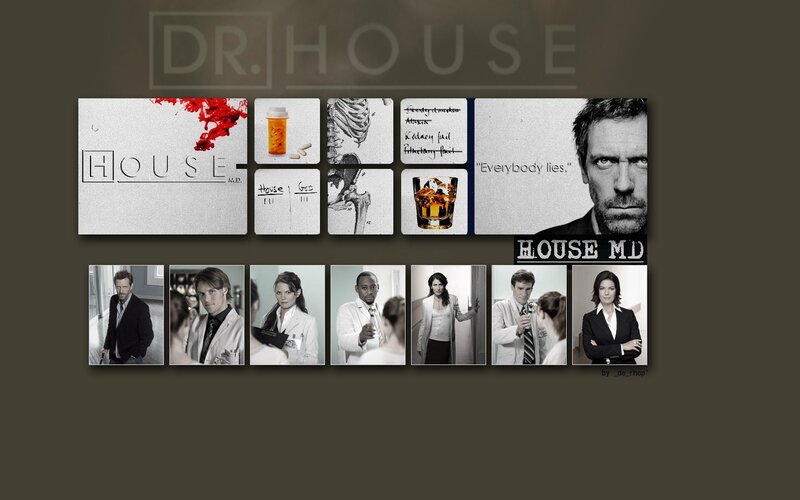 House MD collage artwork
