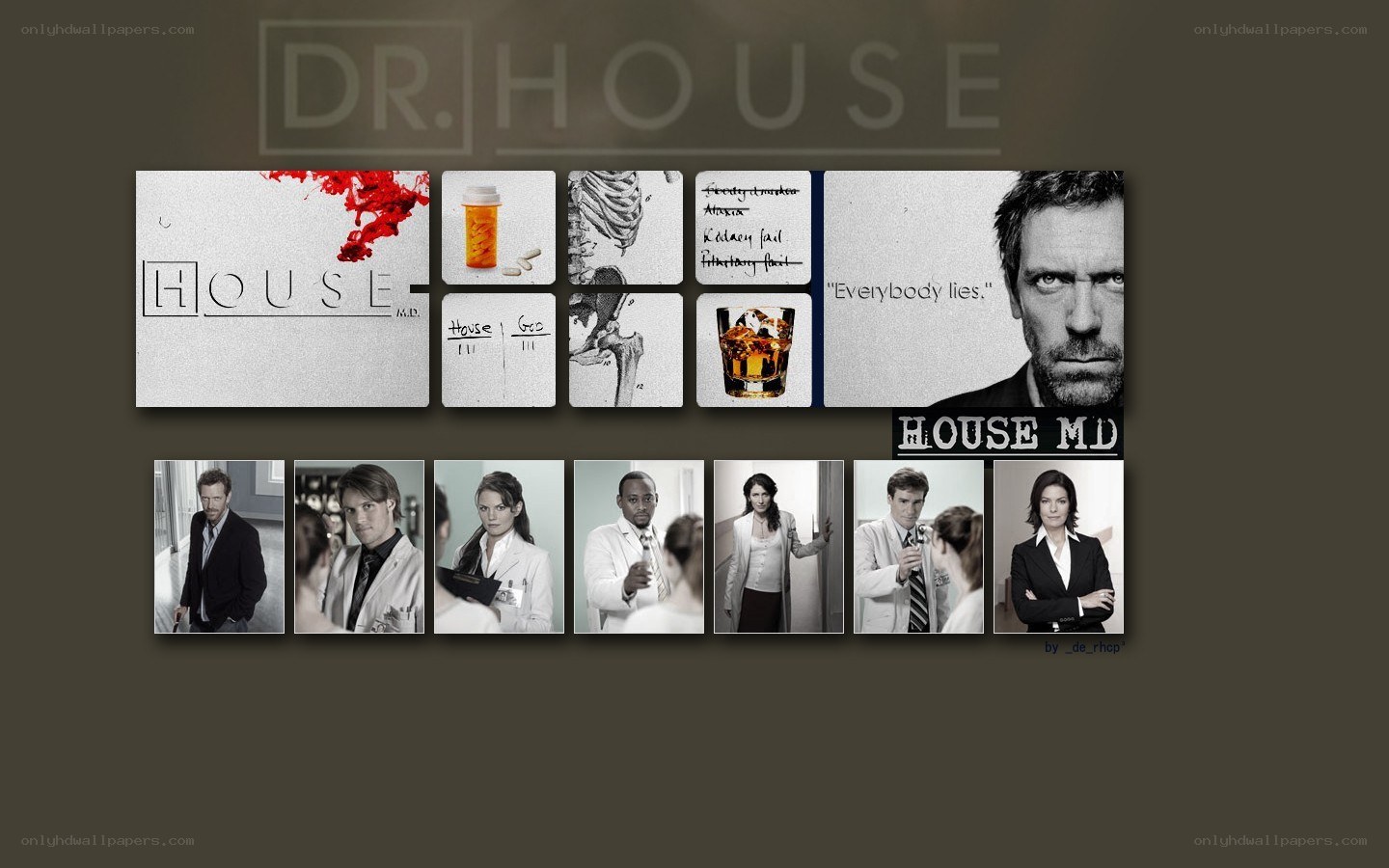 House MD collage artwork