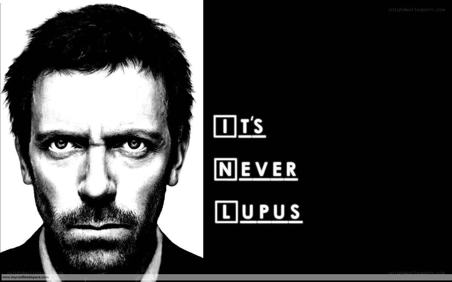 House MD quote wallpaper