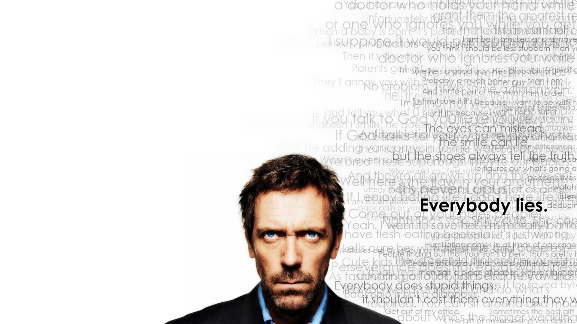 House MD quote wallpaper