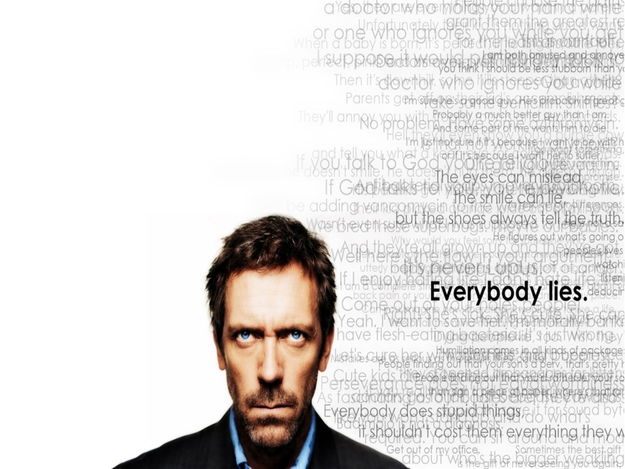 House MD quote wallpaper