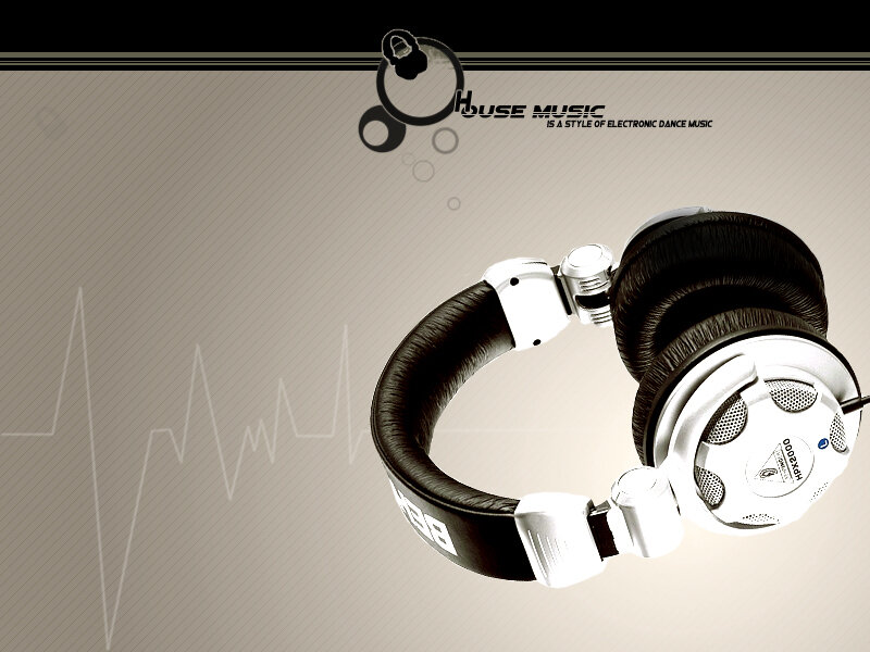 House music headphones