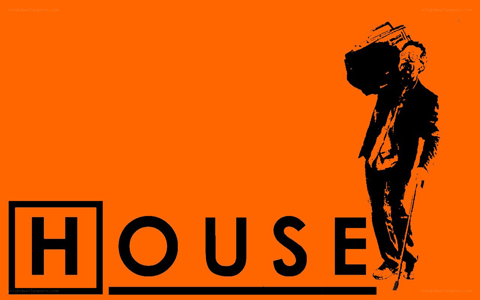 House music logo art