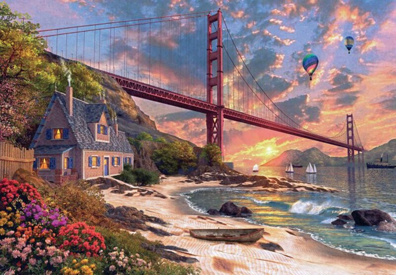 House Near Golden Gate Bridge
