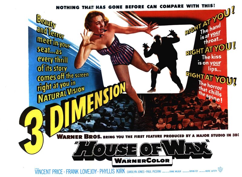 House of Wax 3D movie poster