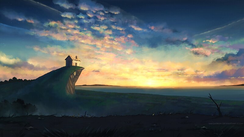 House on a Cliff
