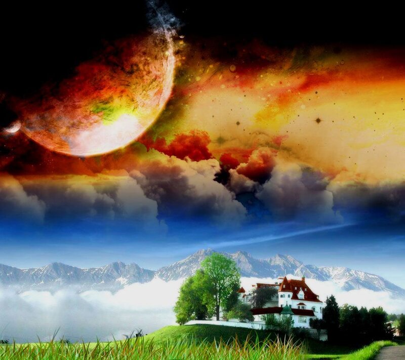 House on a Hill — Green