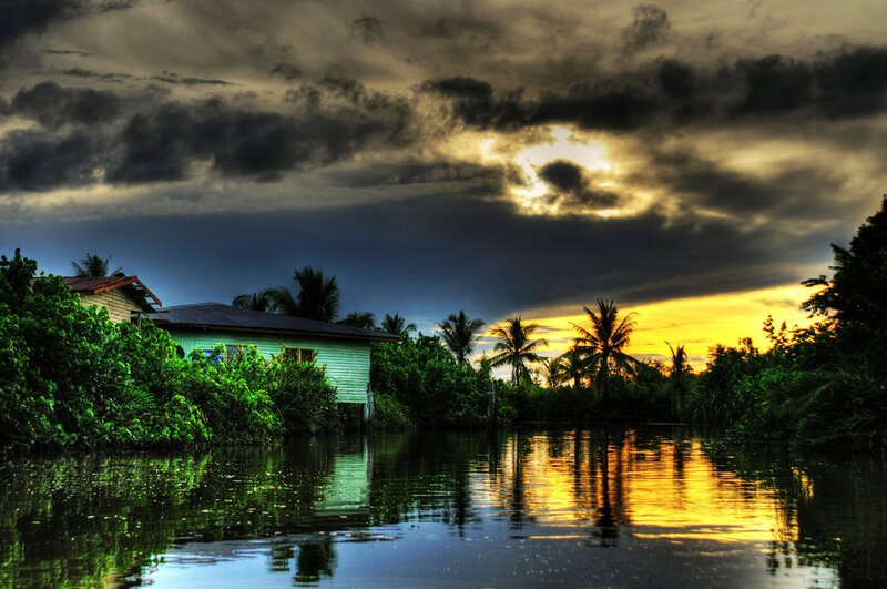 House on a Riverbank