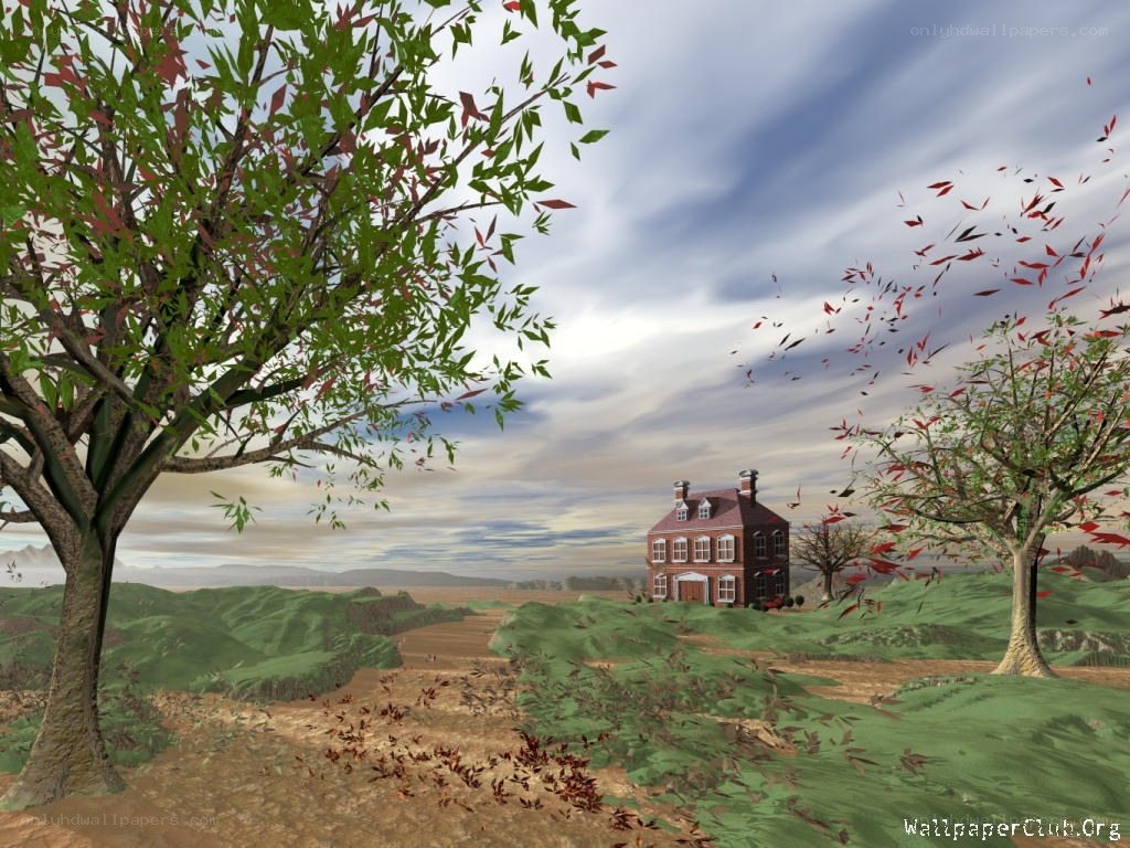 House on a windy hill