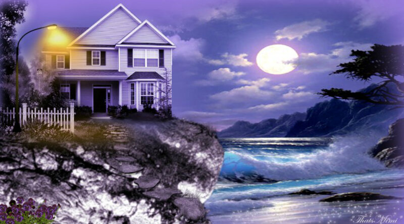 House on Cliff Edge