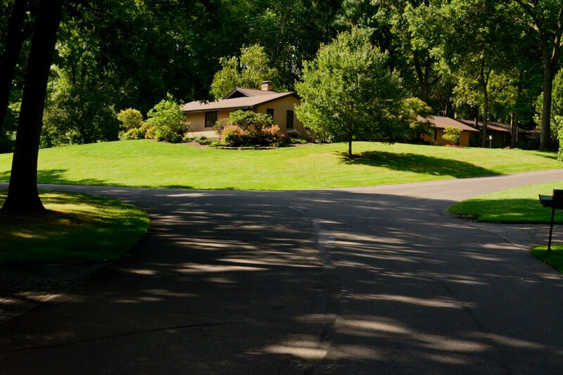 House on Grassy Hill — Green