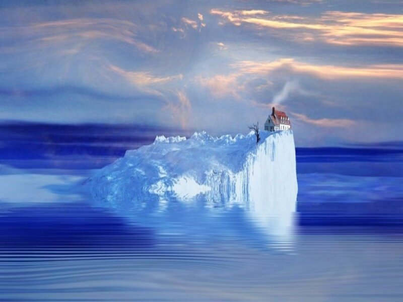 House on Iceberg