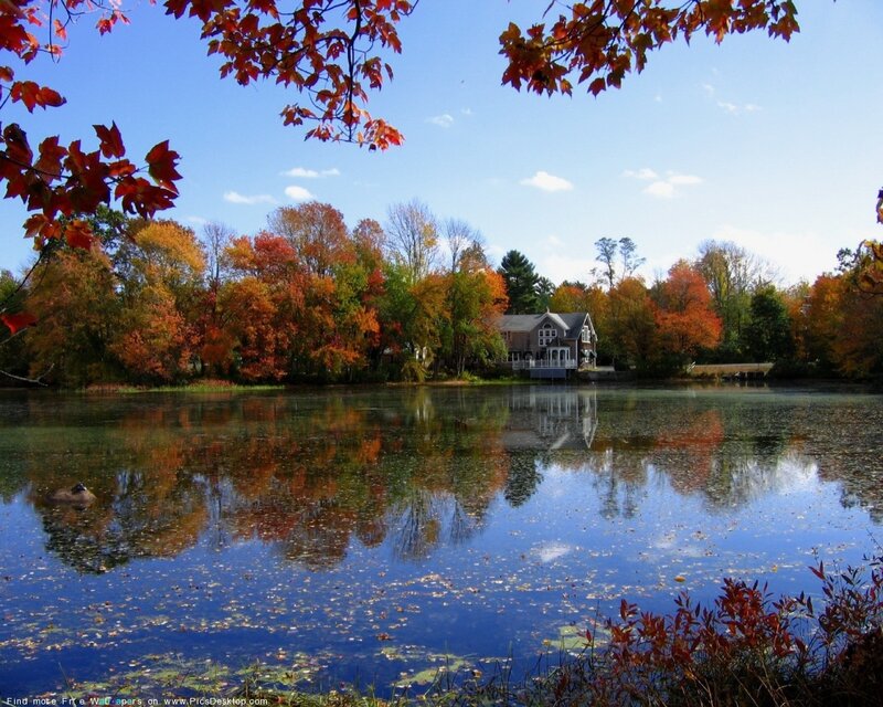 House on Lake Shore