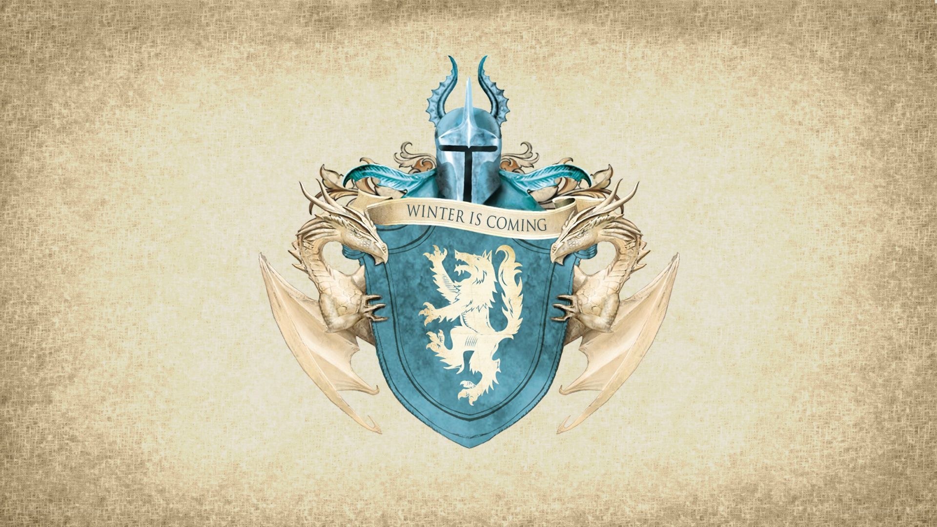 House Stark crest with motto