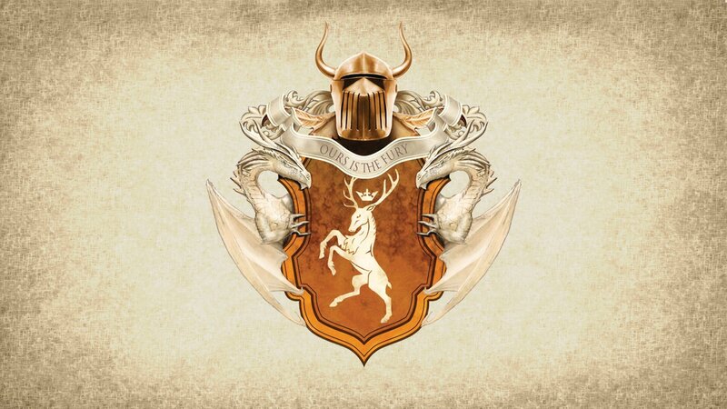 House Stark crest with motto