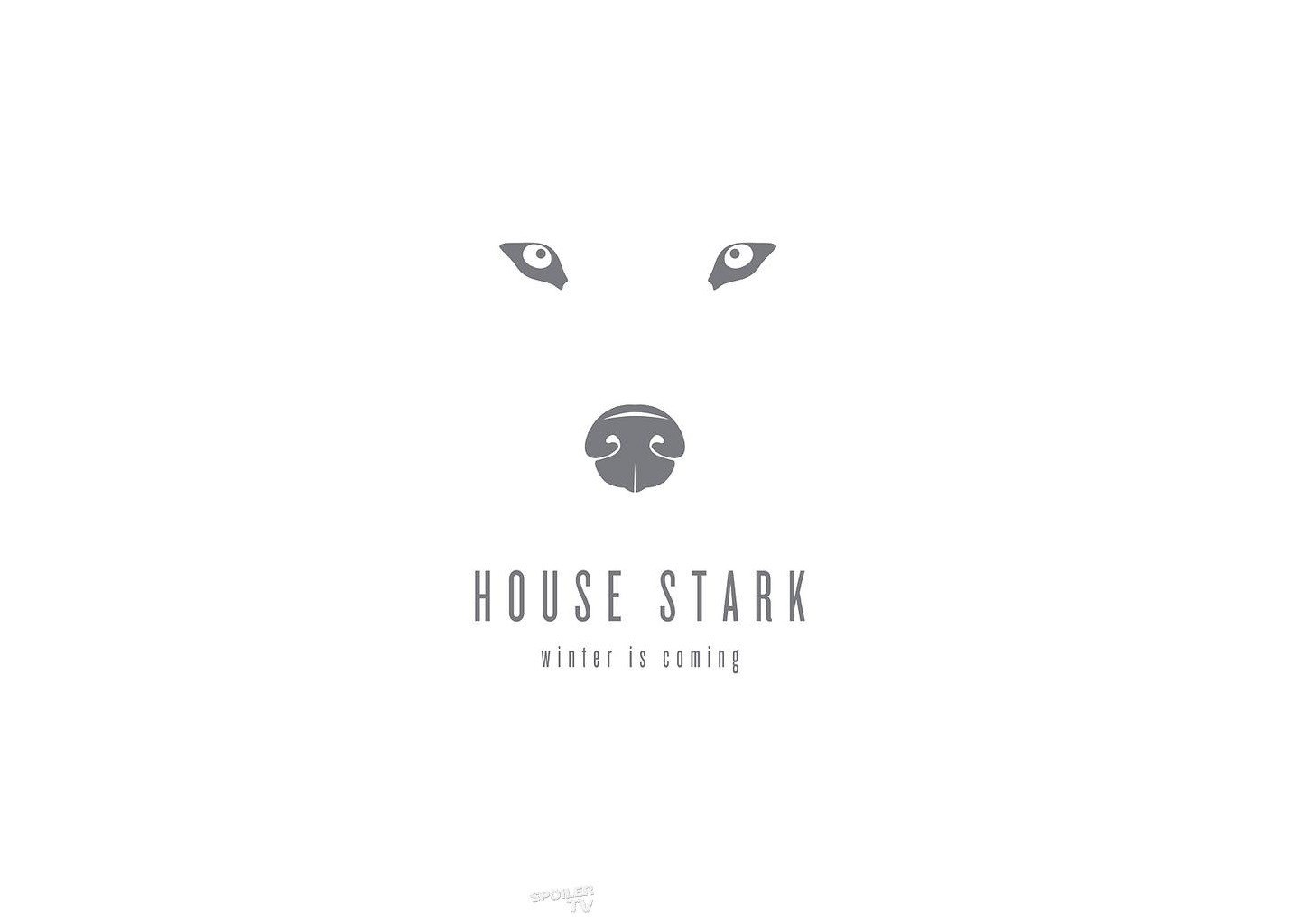 House Stark logo with tagline