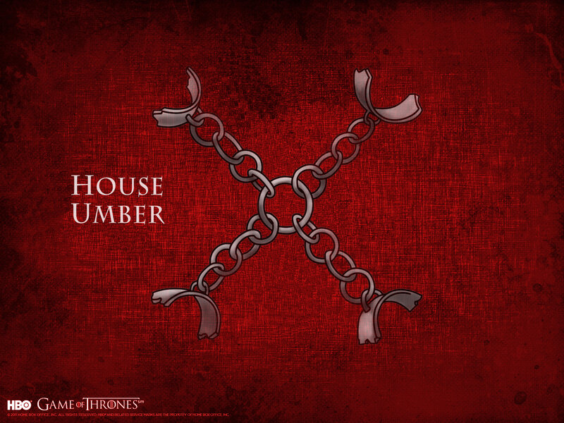 House Umber Sigil — Red