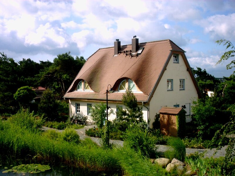 House with Arched Windows