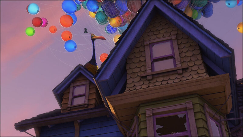 House with Balloons