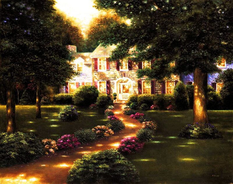 House with Garden Path