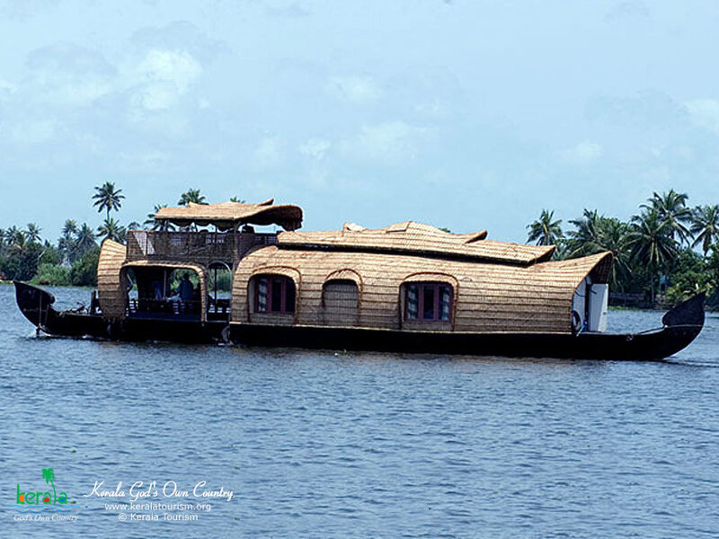 Houseboat on Kerala backwaters