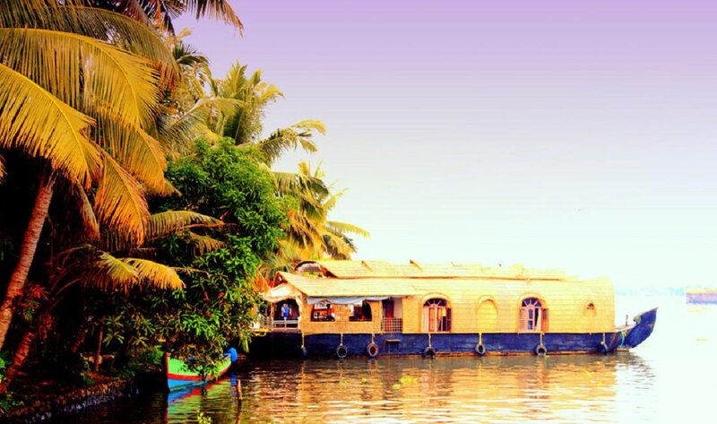 Houseboat on River