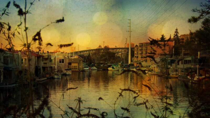 Houseboats on Canal