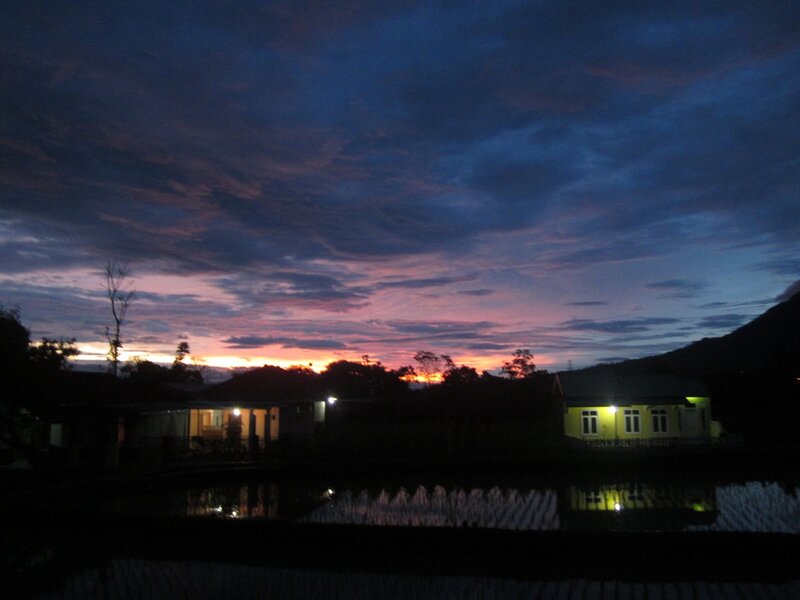 Houses at Dusk