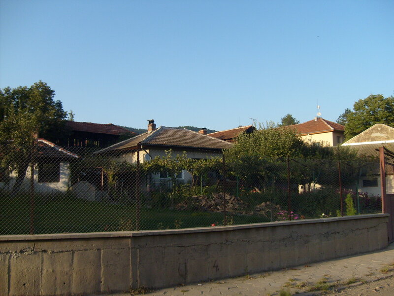 Houses Behind Fence