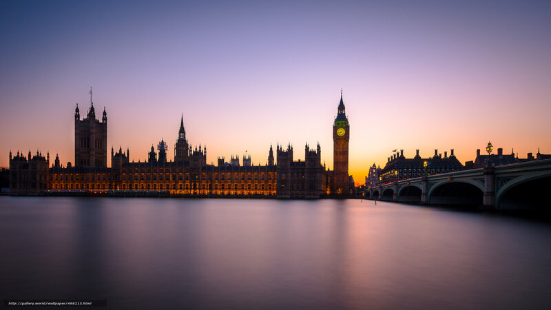 Houses of Parliament at dusk
