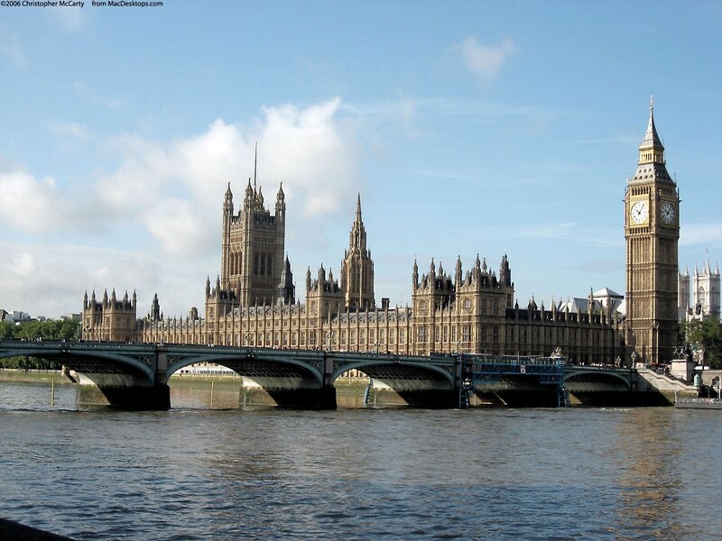 Houses of Parliament — Blue, Serene, Afternoon