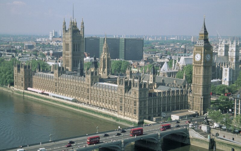 Houses of Parliament — Brown, Urban