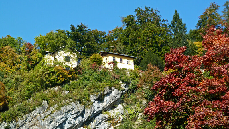 Houses on a Hillside