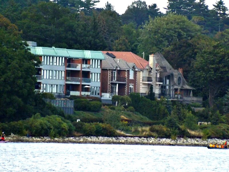 Houses on a Lakeside